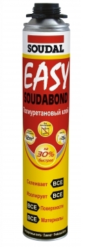 Полиуретановый клей в аэрозоле Soudabond Easy Gun